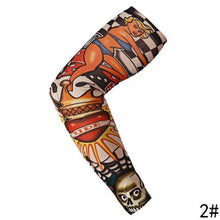 Load image into Gallery viewer, Fake Nylon Temporary Tattoo Sleeve Arm Stockings Tatoo Men Women Sleeve