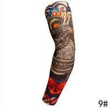 Load image into Gallery viewer, Fake Nylon Temporary Tattoo Sleeve Arm Stockings Tatoo Men Women Sleeve