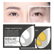 Load image into Gallery viewer, ROSALIND Gold Collagen Eye Mask 5/10pairs Gel Eye Patches for Eye Anti Wrinkle Dark Circles Eye Serum Dark Circle Remover MasK