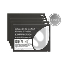 Load image into Gallery viewer, ROSALIND Gold Collagen Eye Mask 5/10pairs Gel Eye Patches for Eye Anti Wrinkle Dark Circles Eye Serum Dark Circle Remover MasK